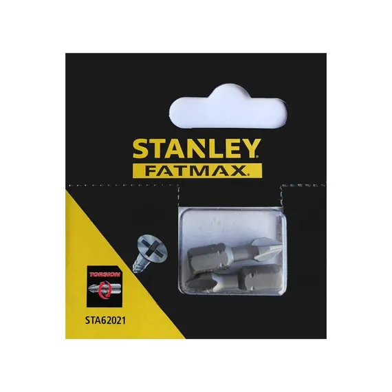 Насадка отверточная STANLEY : PH2 x 25 мм. 2 (Шт/Уп.)