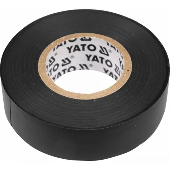 Ізолента YATO 19мм х 20м чорна