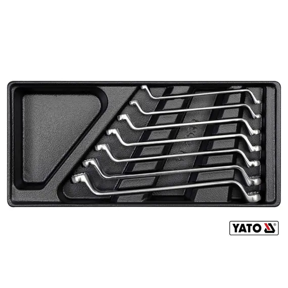 Вклад до інструментальної шафи YATO: ключі накидні 7шт 6х7 8х9 10х11 12х13 14х15 16х17.18х19мм
