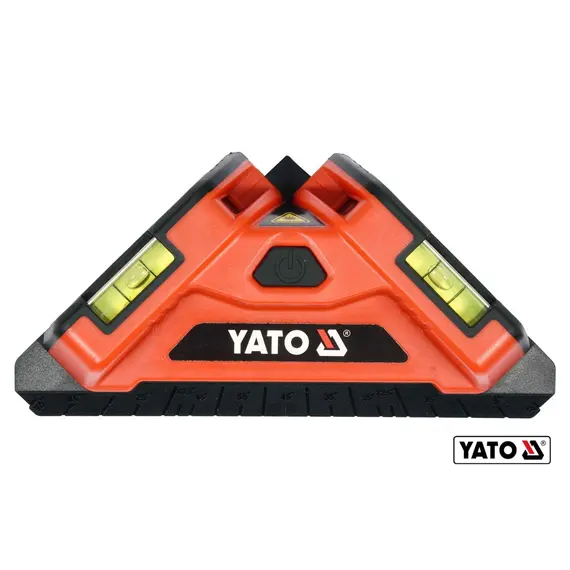 Рівень лазерний для укладання плитки YATO: діап.- 10м.+/-1мм кут-90° 2 лазера 2 капсули 2xAA