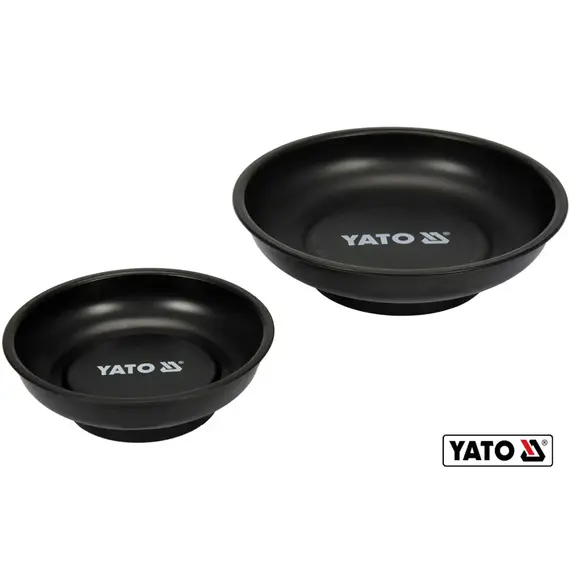 Миски магнитные круглые YATO : Ø= 150 и 108 мм 2 шт