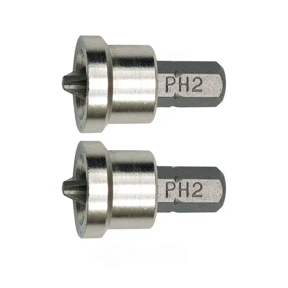 Насадка отверточная для гипсокартона VOREL : Phillips PH2 x 25 мм. 2 (Шт/Уп.)