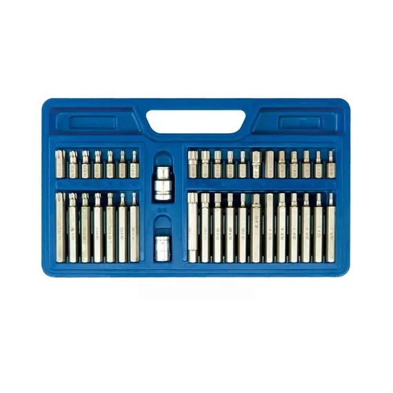Насадки отверточные VOREL : квадрат 1/2".3/8" HEX TORX SPLINE. CrV