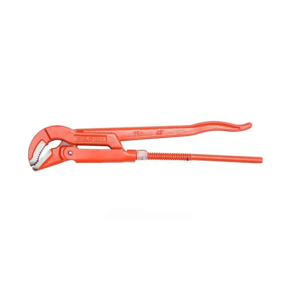 Ключ трубный из карбоновой стали VOREL 1.5" 45°