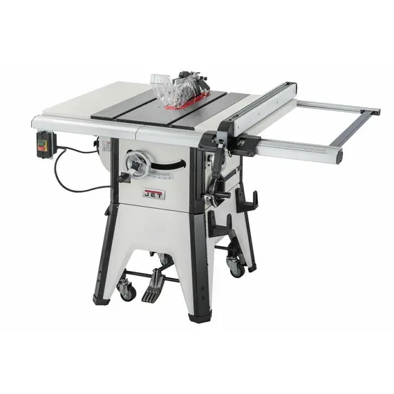 Циркулярная пила JET JLTS-10-M : 230В 2.0(1.5)кВт диск Ø=254/(16/30) мм 0-45°. раб. 685х512мм