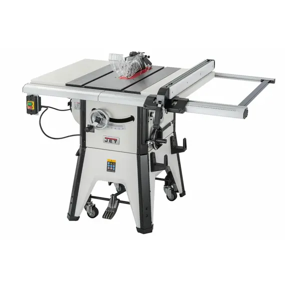 Циркулярная пила JET JLTS-10-T : 400В 2.2(1.8)кВт диск Ø=254/(16/30) мм 0-45°. раб. 685х512мм