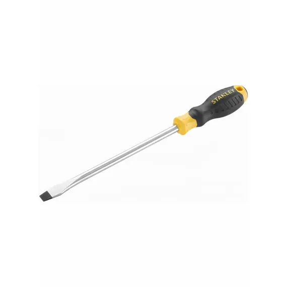 Отвертка плоская STANLEY "Cushion Grip" S/D FLARED: 10 X 200MM