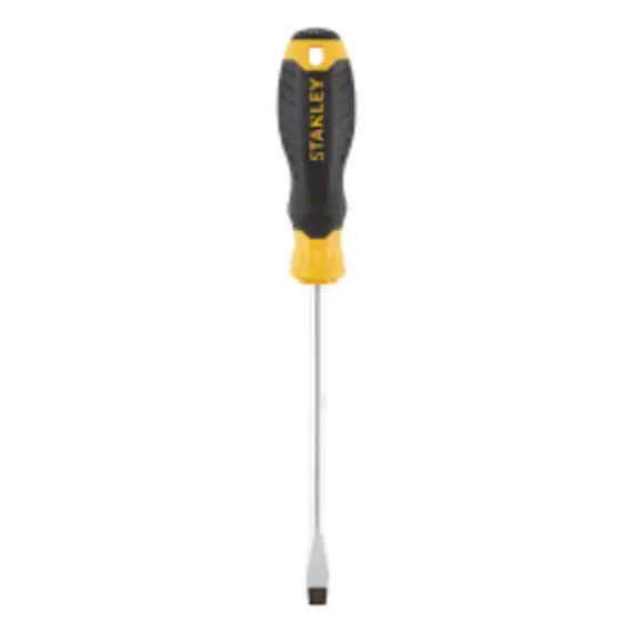 Отвертка плоская STANLEY "Cushion Grip" S/D FLARED: 8 X 150MM