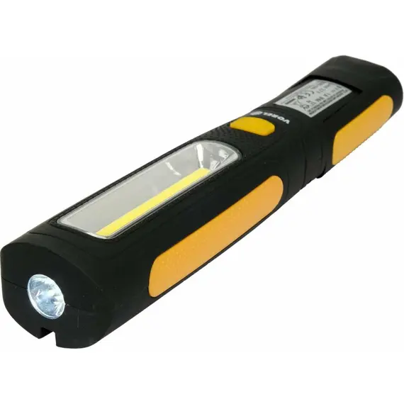 Світильник COB-діодний акумулятор Li-Ion 3.7 В VOREL 5 і 3 Вт.300/170 Lm.2 режими.USB заряджання