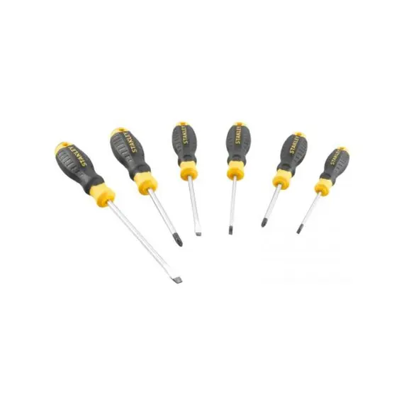 Набор отверток STANLEY "Cushion Grip S/DRIVER" Набор отверток STANLEY "Cushion Grip S/DRIVER" : 6 шт