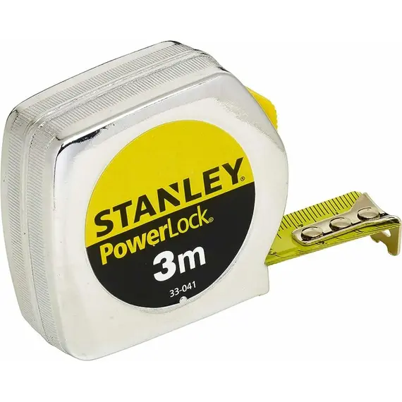 Рулетка "Powerlock" із металевим корпусом 3 м
