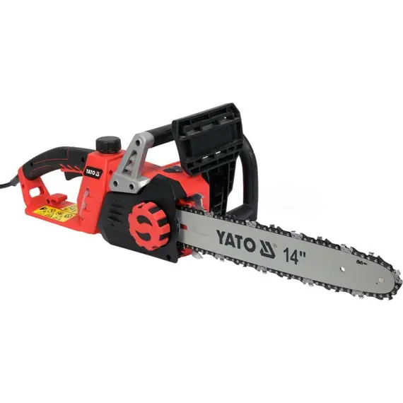 Пила цепная электросетевая 230 В YATO: 1600 Вт шина- 14"/36 см