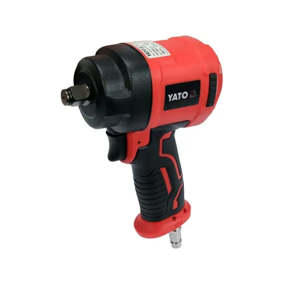 Гайковерт ударний пневматичний MINI YATO: квадрат 1/2" F=1200Nm роб. тиск-6.3 Bar при 142л/хв