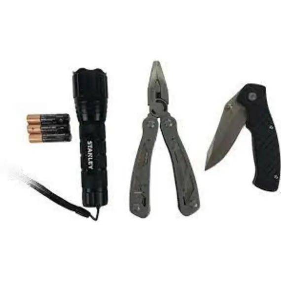Универсальный инструмент Stanley Multi-tool в наборе