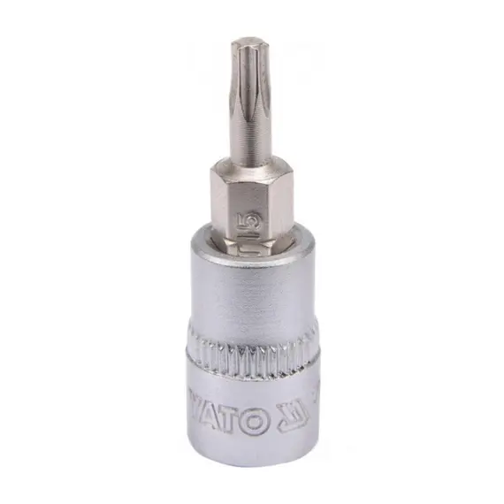 Головка торцевая YATO квадрат 1/4 "TORX" Т15 L= 37 мм