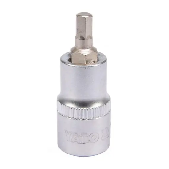 Головка торцевая YATO квадрат 1/2 HEX M6 L= 55 мм