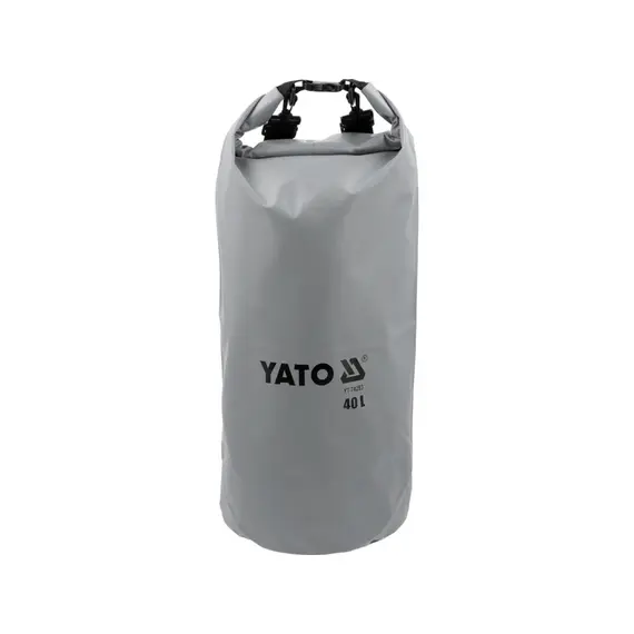 Сумка-рюкзак водонепроницаемая (IPX6) YATO с 2 плечевыми ремнями 40 л 28х 73 см.материал ПВХ 500 D