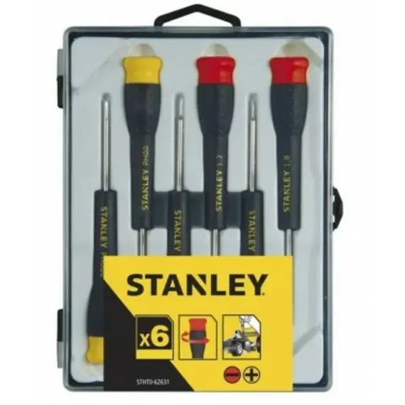 Набор отверток прецизионных Stanley 6 шт