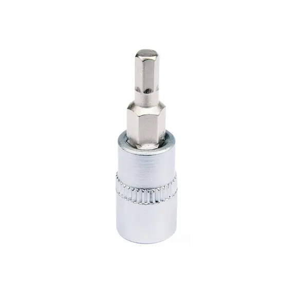 Головка торцевая YATO квадрат 1/4". HEX M4 L= 37 мм