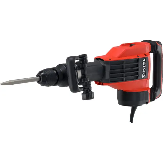 Молот отбойный сетевой SDS-MAX YATO: 230V 1700 Вт F= 40 Дж; + пика и долото