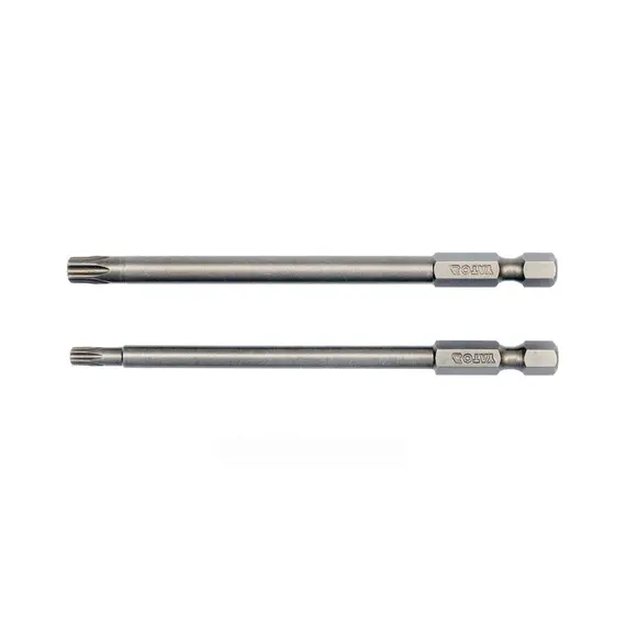 Набор насадок отверточных YATO : "TORX SECURITY" T20/T30 квадрат 1/4" L=100мм. 2 шт.