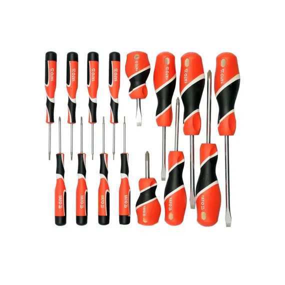 Набор отверток YATO : SL PH TORX. 15 шт.
