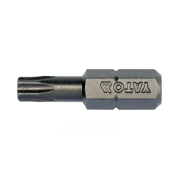 Насадка отверточная YATO : "TORX" T25 x 25 мм. HEX 1/4". 10 (Уп/Шт.)