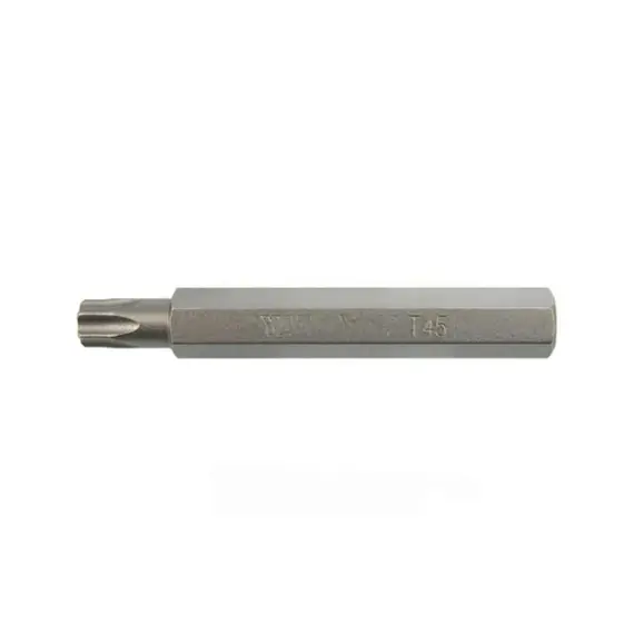 Насадка отверточная YATO : "TORX" T25 x 75 мм. 6-гр. хвост.- 3/8" (Шт/Уп.)