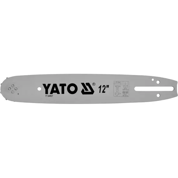 Шина для пилы YATO l= 12"/ 30 см (44 звена)3/8" (9.52 мм).Т-0.05" (1.3 мм)---YT-84949 YT-84960