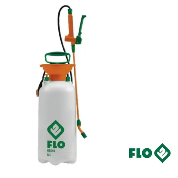 Опрыскиватель ранцевый FLO 0.2 MPa со шлангом и удлинением бачок- 8 л
