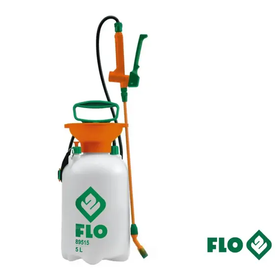 Опрыскиватель ранцевый FLO 0.2 MPa со шлангом и удлинением бачок-5 л