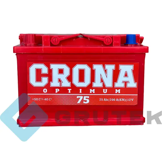 Автомобільний акумулятор 75Ah CRONA (+/-) EN700, фотография 2