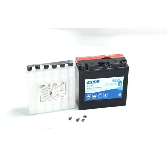 Аккумулятор 12Ah-12v Exide AGM (ET14B-BS) (150х70х145) L, EN190