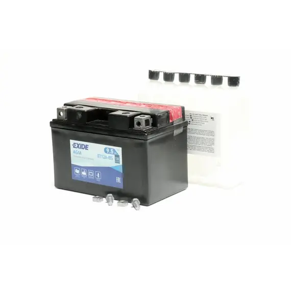 Аккумулятор 9,5Ah-12v Exide AGM (ET12A-BS) (150х87х105) L, EN130