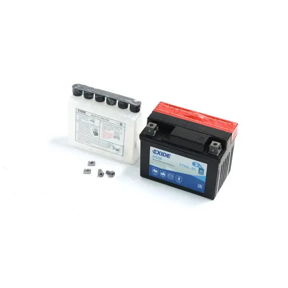 Аккумулятор 3Ah-12v Exide AGM (ETX4L-BS) (113х70х85) R, EN50