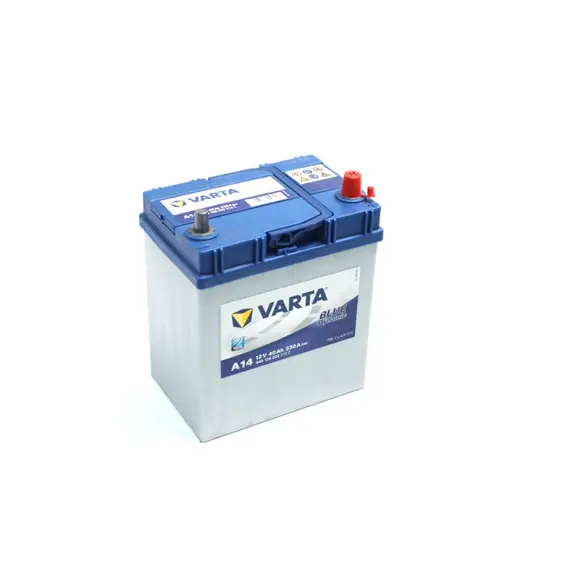 Аккумулятор 40Ah-12v VARTA Dynamic SLI (A14) (187х127х227),R,EN330 Азия тонкие клеммы