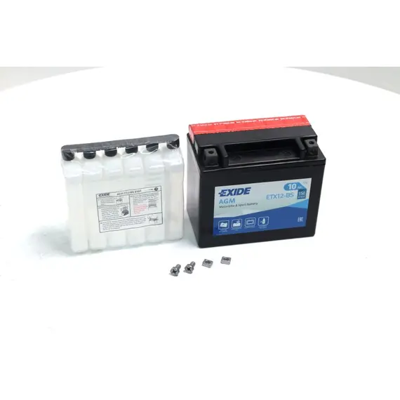 Аккумулятор 10Ah-12v Exide AGM (ETX12-BS) (150х87х130) L, EN150