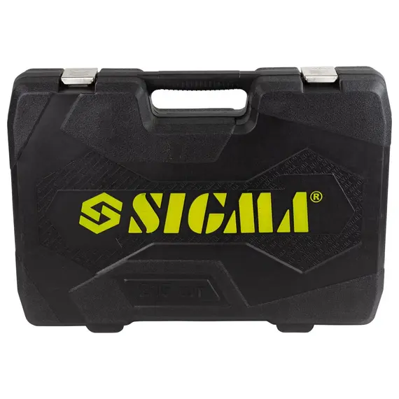 Набір насадок торцевих і біти 1/4" 3/8" 1/2" 216шт CrV SIGMA (6003841), фотография 5