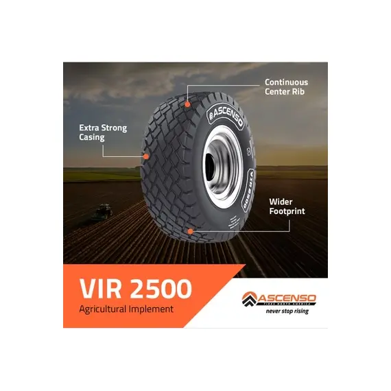 Шина c/г VF380/60R16.5 VIR 2500 147D SBSG Tubeless (Ascenso), фотография 2