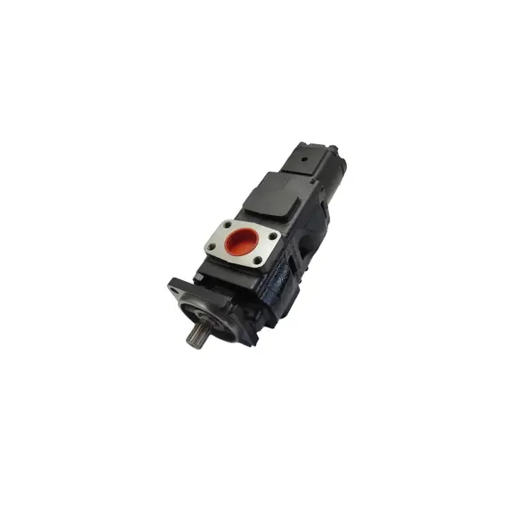 Насос ГСТ сдвоенный главный, JCB 20/925586 29/23 cc rev, JCB, фотография 2