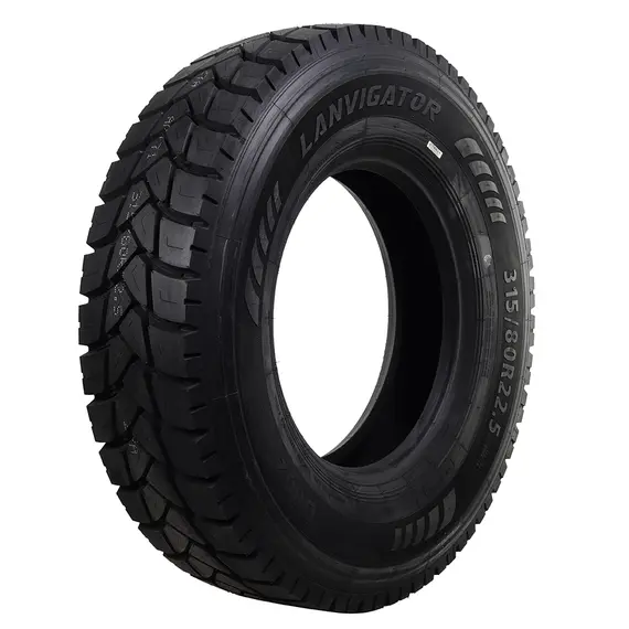 Шина 315/80R22.5 156/150K 20нс D802 (LANVIGATOR) (кар'єрна) б/камерка