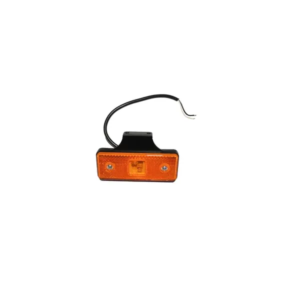 Ліхтар габаритний маркерний LED 24V жовтий (з кронштейном) (LD161) (Borg-Hico)
