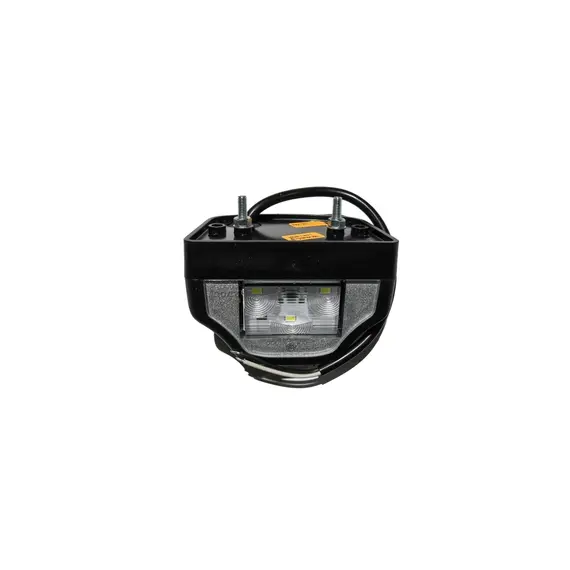 Ліхтар номерного знака LED 12/24V чорний (Borg-Hico)