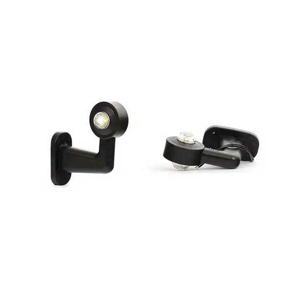 Ліхтар габаритний бічний (ріг короткий 90 град) лівий LED 12/24 (WAS)