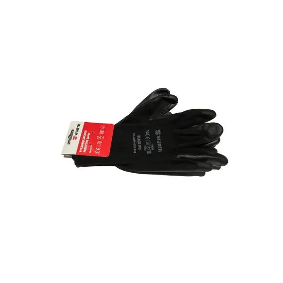 Рукавички захисні Black PU, пара, розмір 10 (Wurth)