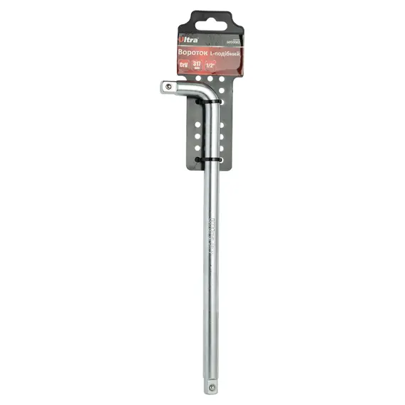 Вороток L-подібний ½" 300мм CrV ULTRA (6050082), фотография 3