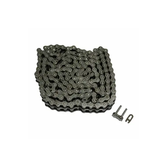Цепь двухрядная (12B-2X10FT+1C/L) (19.05x11.68x12.07) (3.05м/10футов) Donghua/DON
