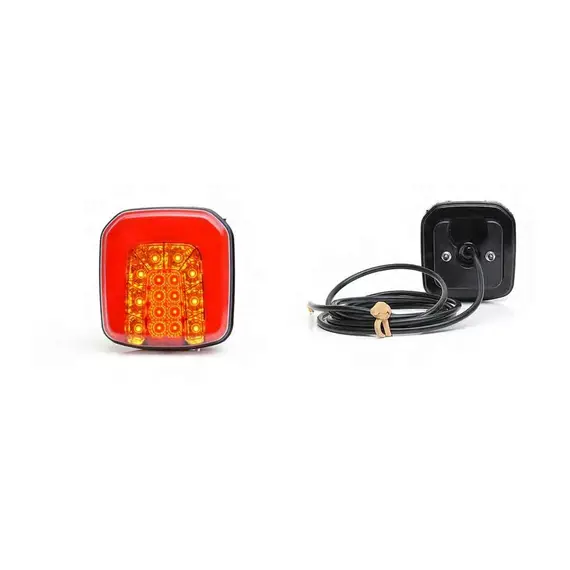 Ліхтар задній жовтий LED 12/24 (WAS)