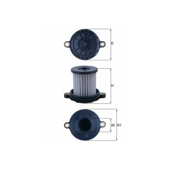 Фильтр КПП 16S-2331TD NEW ECOSPLI/AS TRONIC (81321186010) (MAHLE)