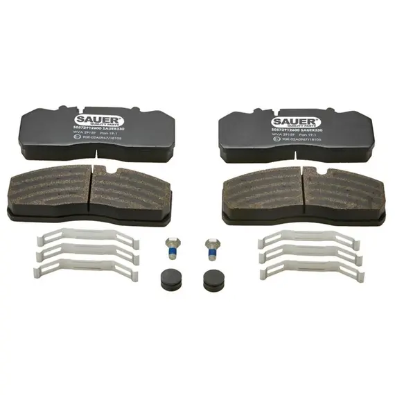 Колодка гальмівна WVA 29126 29159 29168 29313 (для PAN 19-1 - 19.5") (SAUER)
